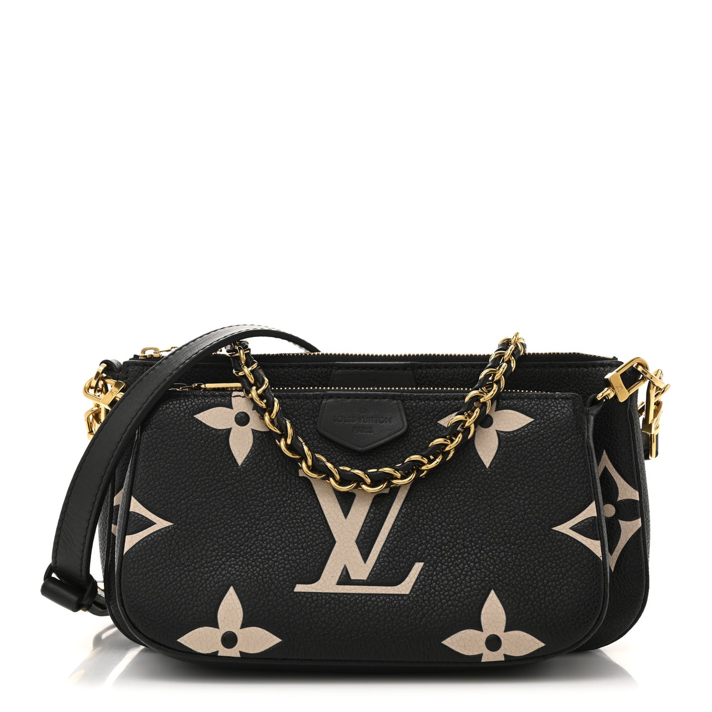 Empreinte Monogram Giant Multi Pochette Accessories Black Beige