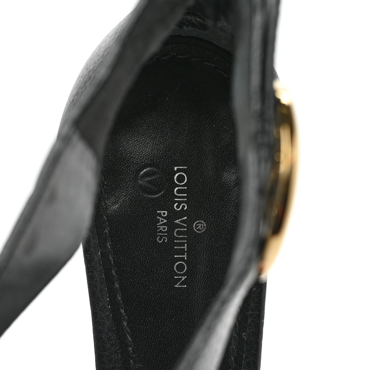 Louis Vuitton Calfskin Horizon Sandals 40 Black 7 of 9