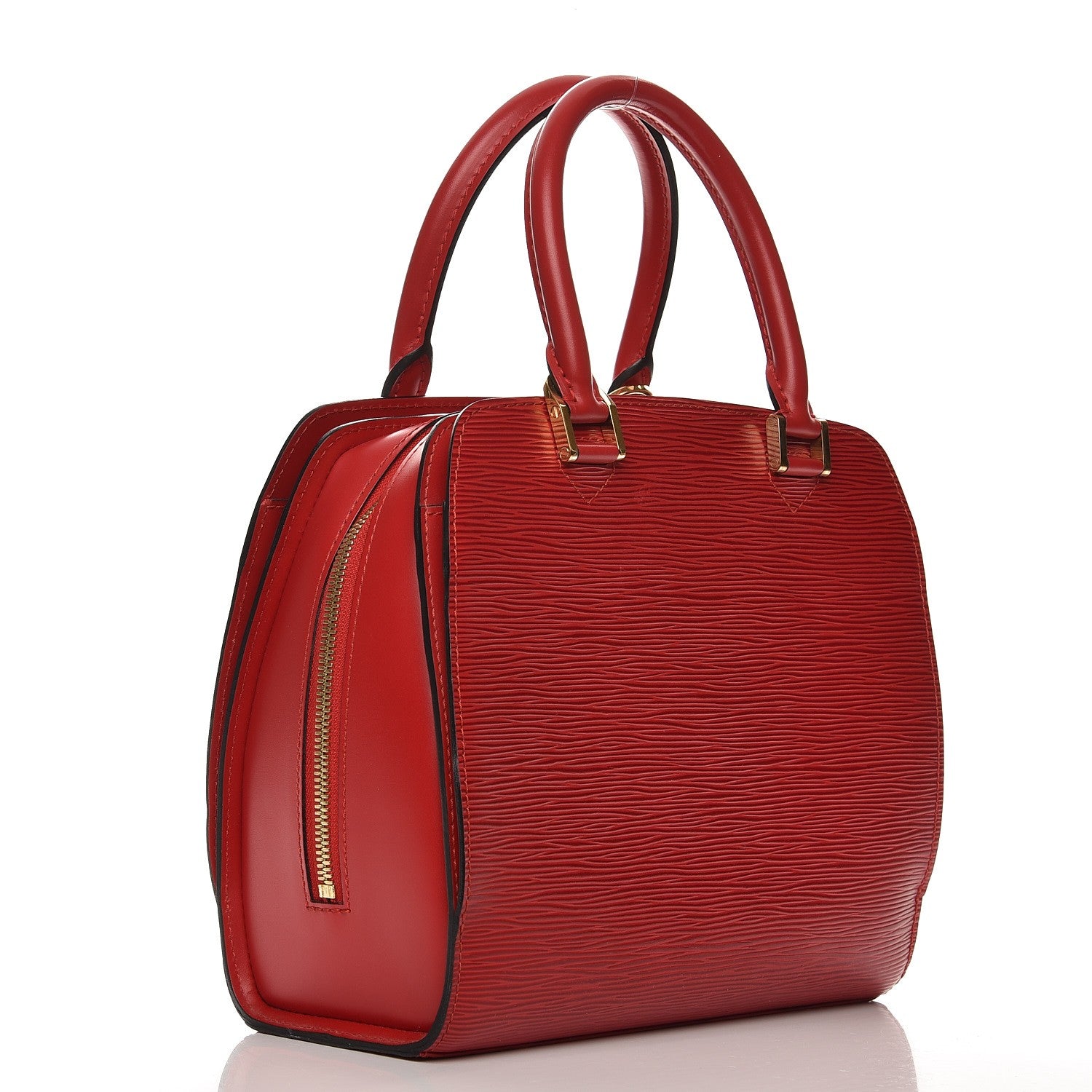 Louis Vuitton Epi Pont-Neuf Castillan Red 3 of 11