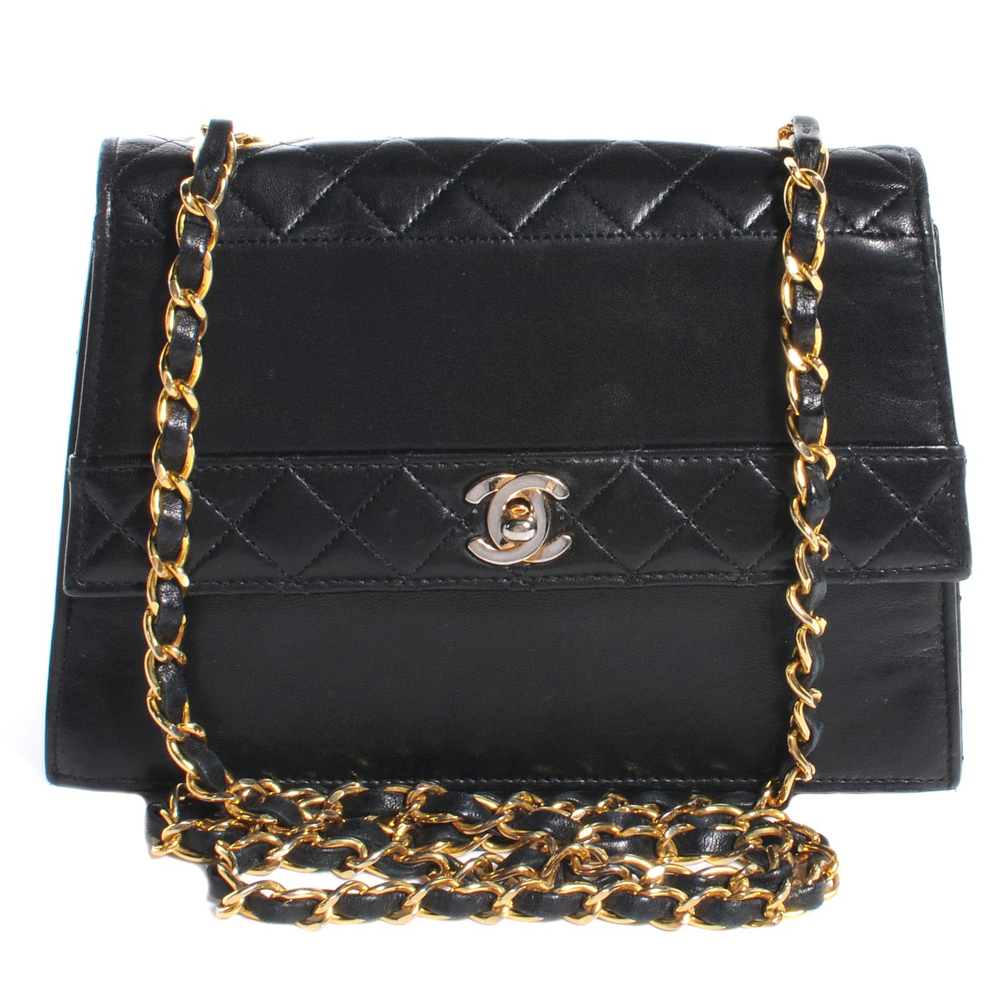 Lambskin Evening Bag Black