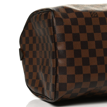Louis Vuitton Damier Ebene Speedy 35 10 of 12