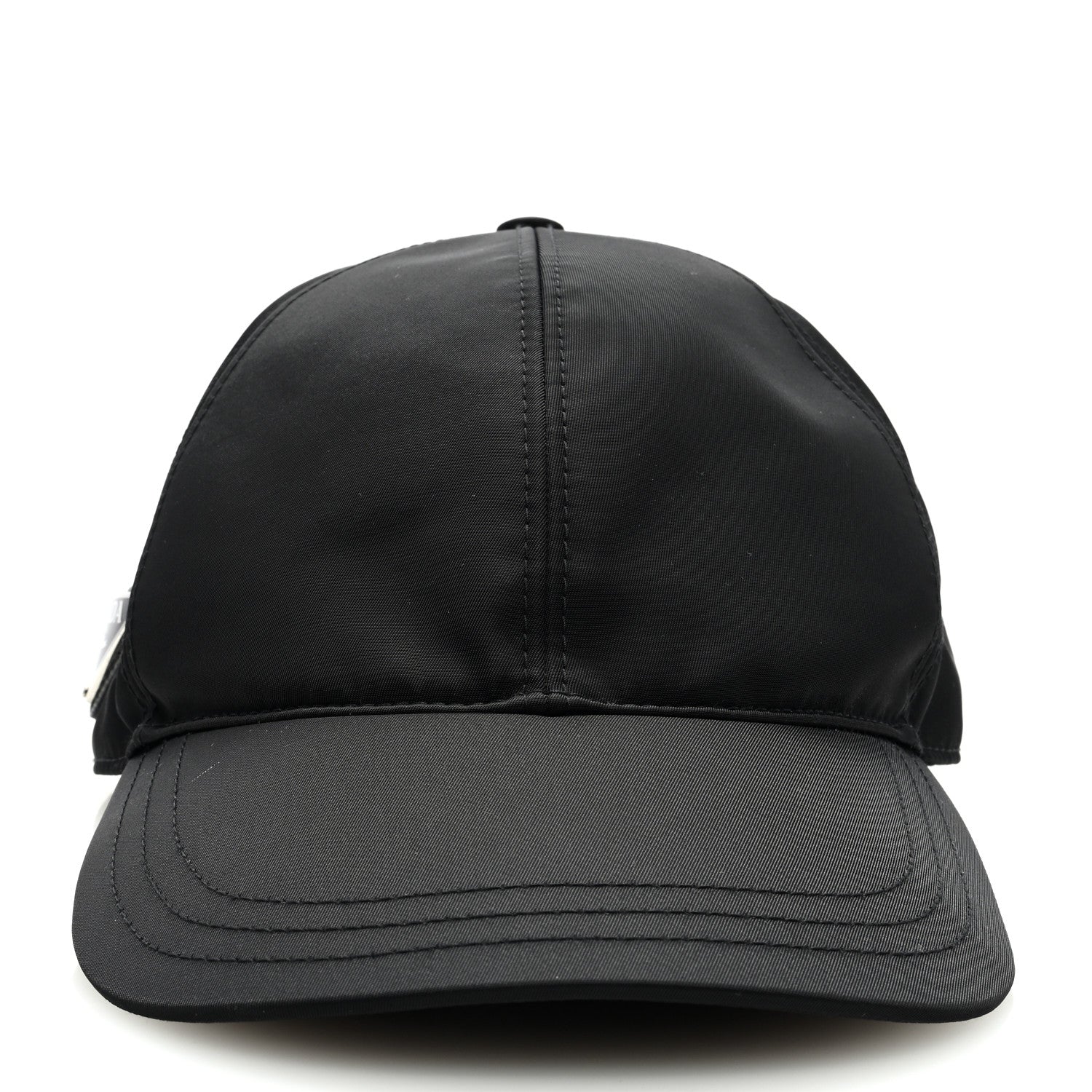 Prada Tessuto Nylon Logo Baseball Cap M Black 2 of 7