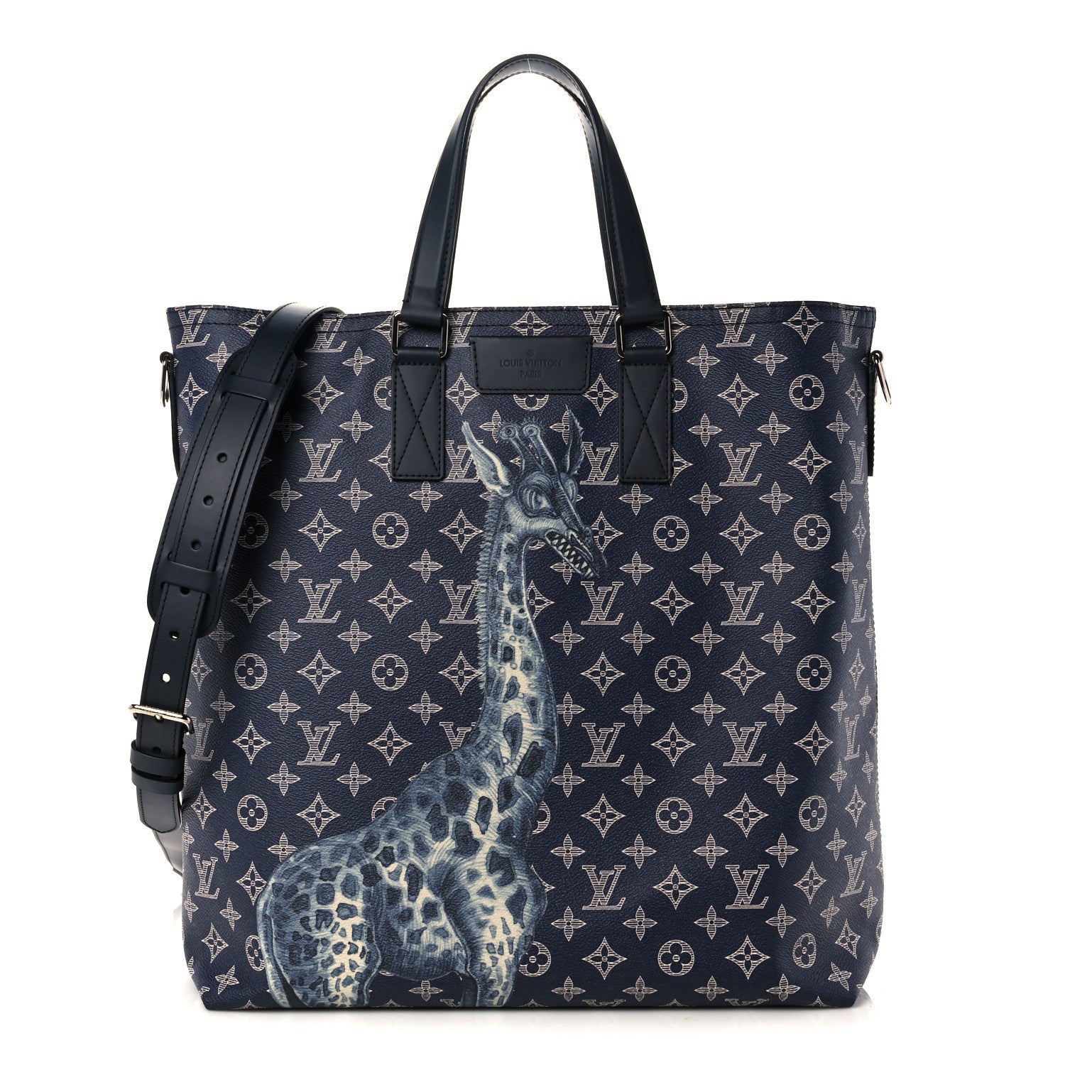 Louis Vuitton Savane Monogram Chapman Atlas Tote Ink 2 of 12