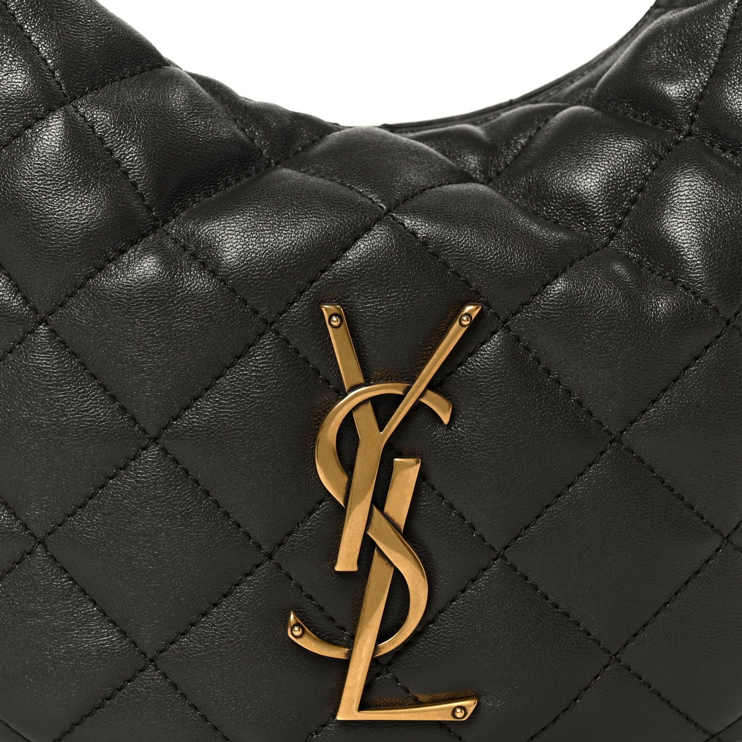 Saint Laurent Lambskin Quilted Icarino Bag Urban Grey 7 of 9