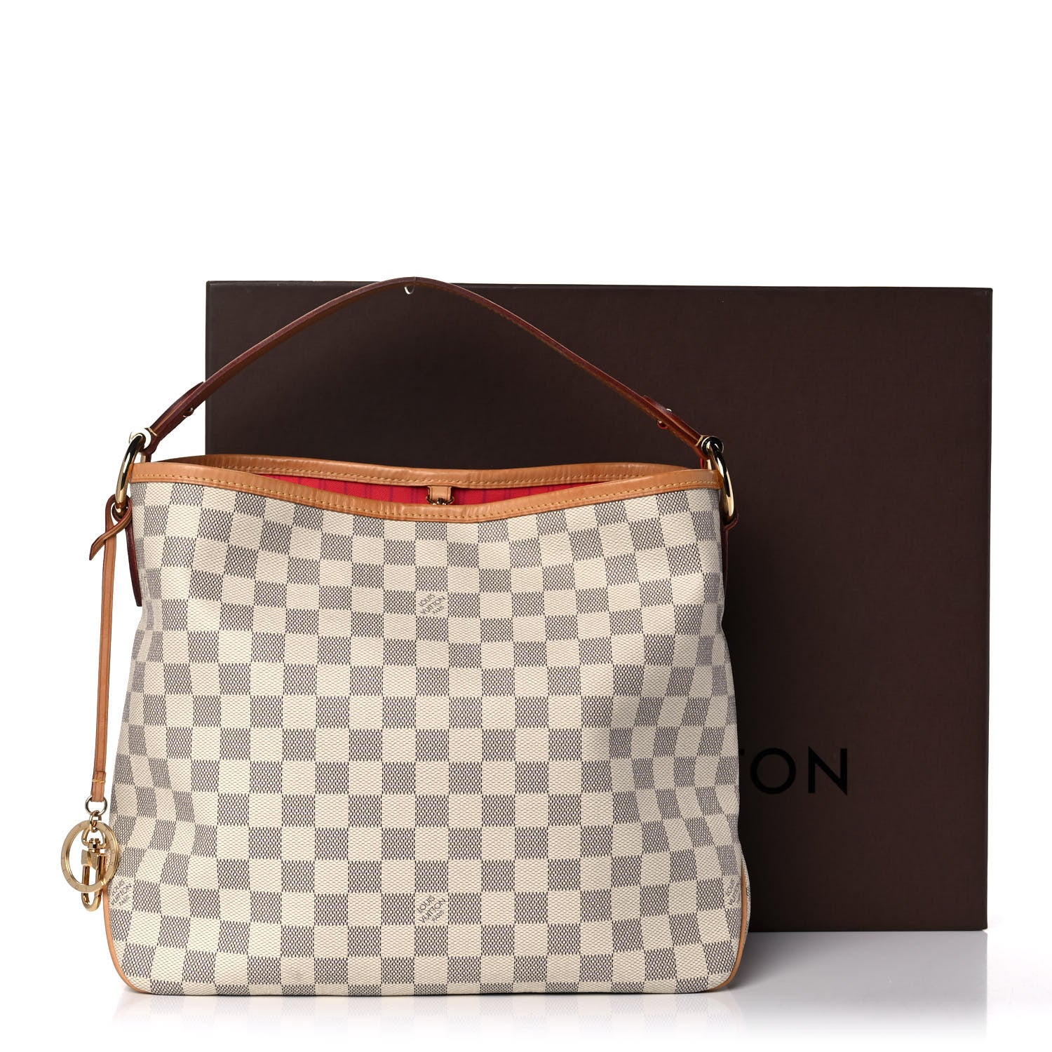 Louis Vuitton Damier Azur Delightful PM Pink 13 of 13