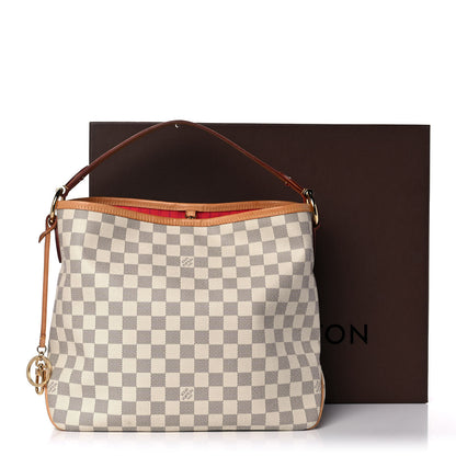 Louis Vuitton Damier Azur Delightful PM Pink 13 of 13