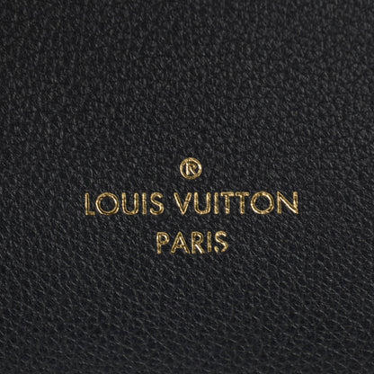 Louis Vuitton Calfskin Monogram Kimono Tote Black 7 of 8