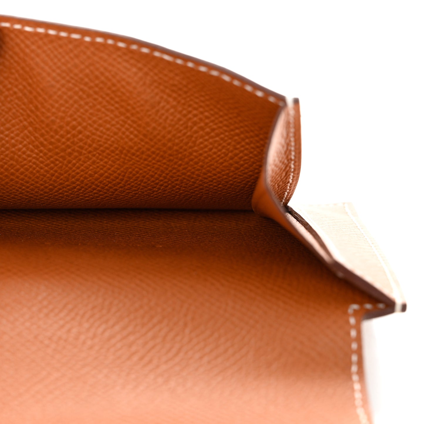 Epsom Kelly Pocket Compact Wallet Gold