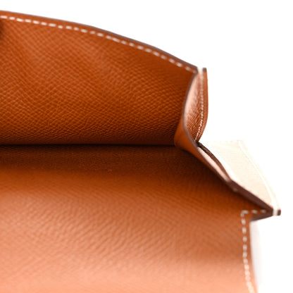 Hermes Epsom Kelly Pocket Compact Wallet Gold 5 of 8