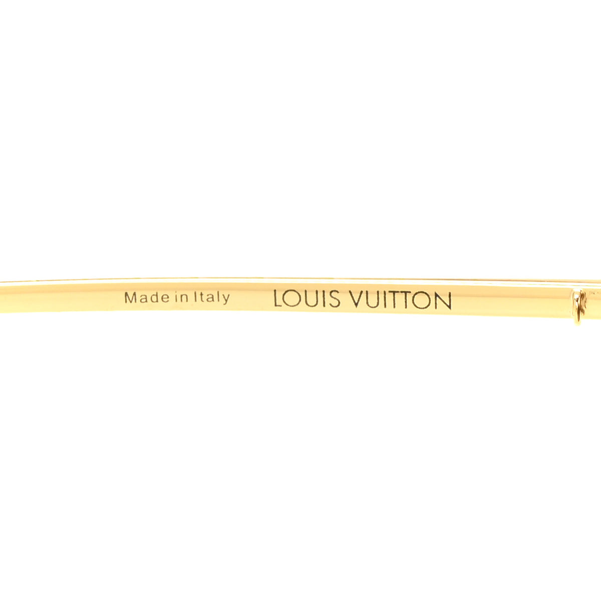 Metal LV Square Charm Sunglasses Z1718U Black