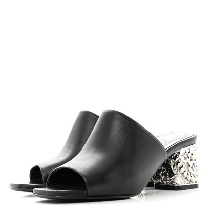 Hermes Nappa Glossy 60 Sandals 36 Black 4 of 10