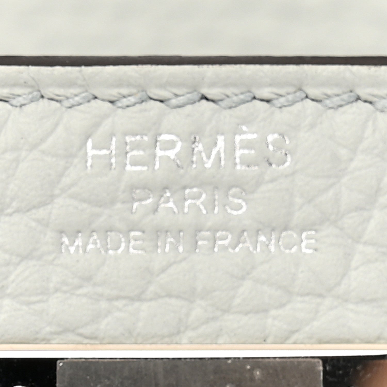 Hermes Togo Kelly Retourne 28 Gris Pale 6 of 10