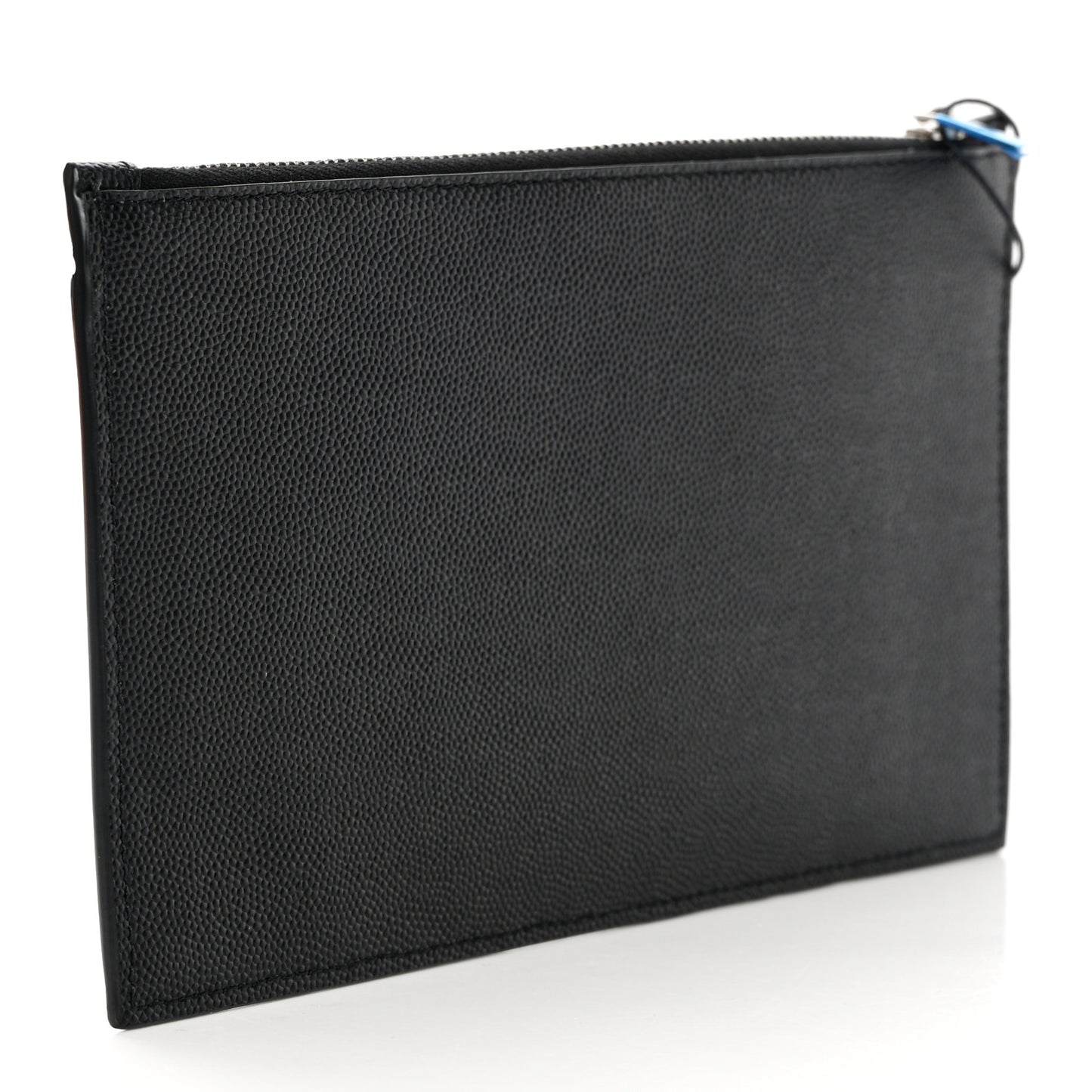 Grain De Poudre Zipped Pouch Black