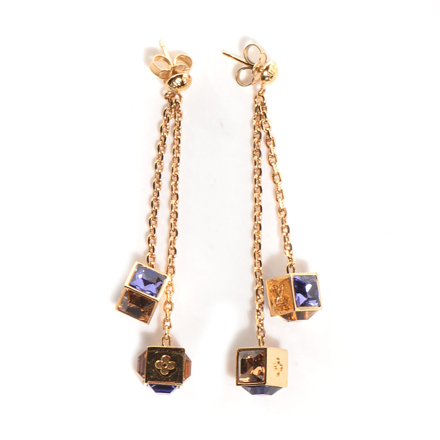 Swarovski Gamble Earrings Azur Gold