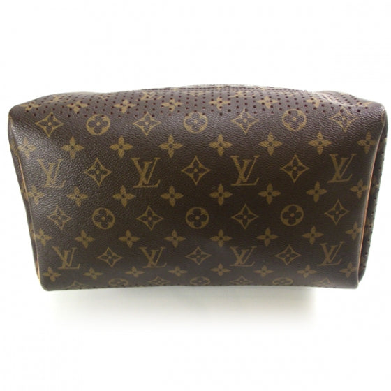 Louis Vuitton Monogram Perforated Speedy 30 Fuchsia 4 of 9