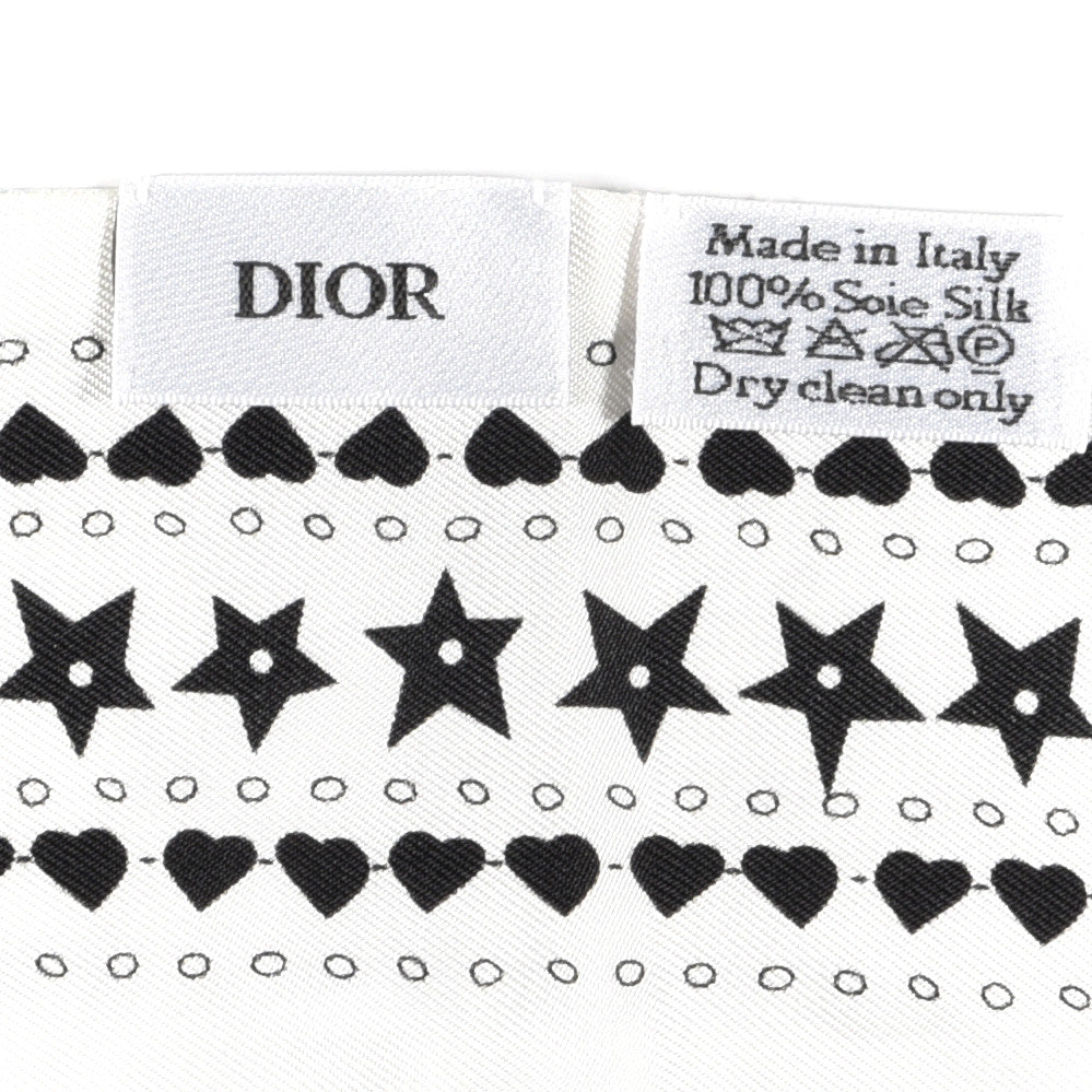 Christian Dior Silk High Priestess Tarot Mitzah Scarf Off White 3 of 3