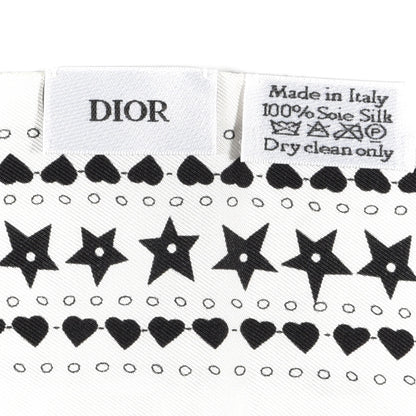 Christian Dior Silk High Priestess Tarot Mitzah Scarf Off White 3 of 3