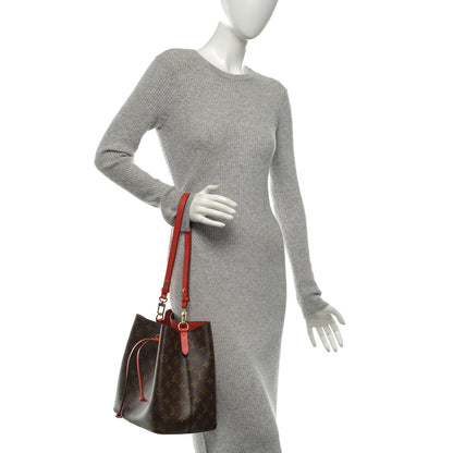 Louis Vuitton Monogram Neonoe MM Coquelicot 2 of 7