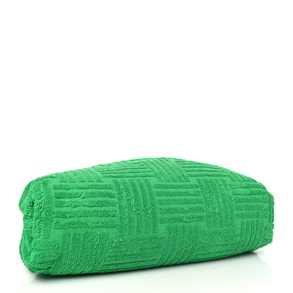 Bottega Veneta Sponge Fabric The Pouch Clutch Grass 4 of 9
