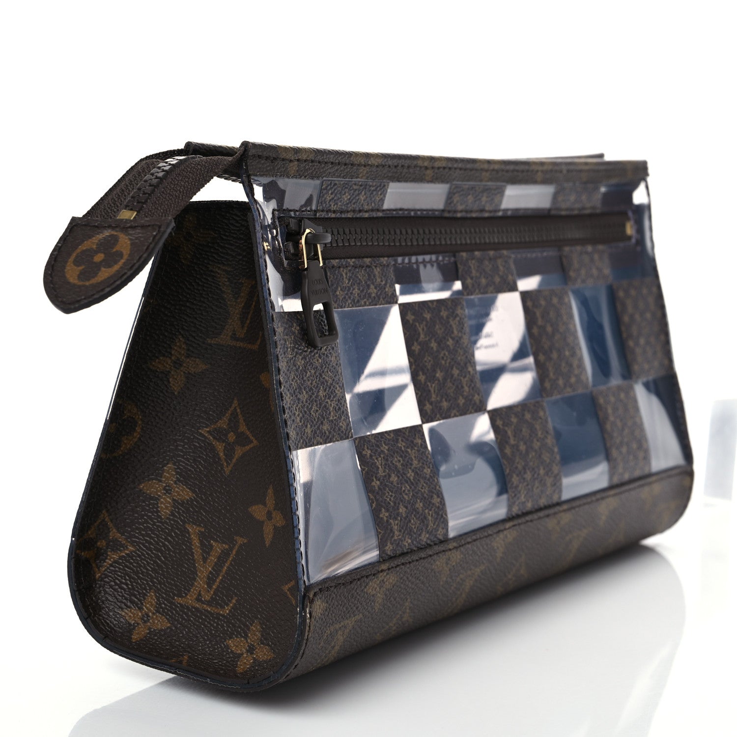 Louis Vuitton PVC Monogram Chess Standing Pouch 3 of 8