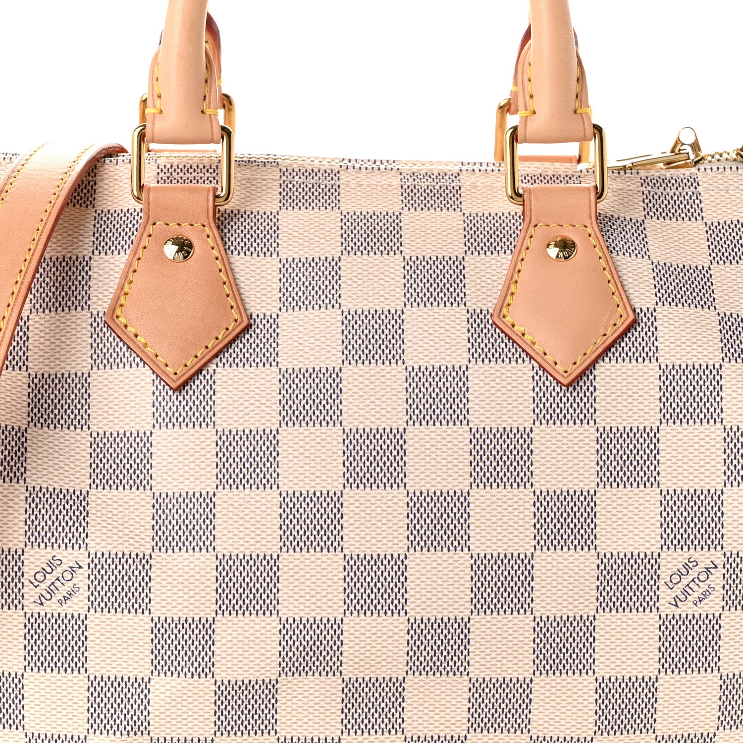 Louis Vuitton Damier Azur Speedy Bandouliere 25 7 of 10