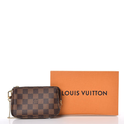 Louis Vuitton Damier Ebene Mini Pochette Accessories 8 of 8