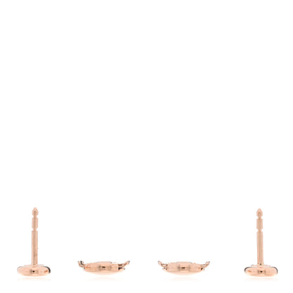 Hermes 18K Rose Gold TPM Farandole Stud Earrings 3 of 5