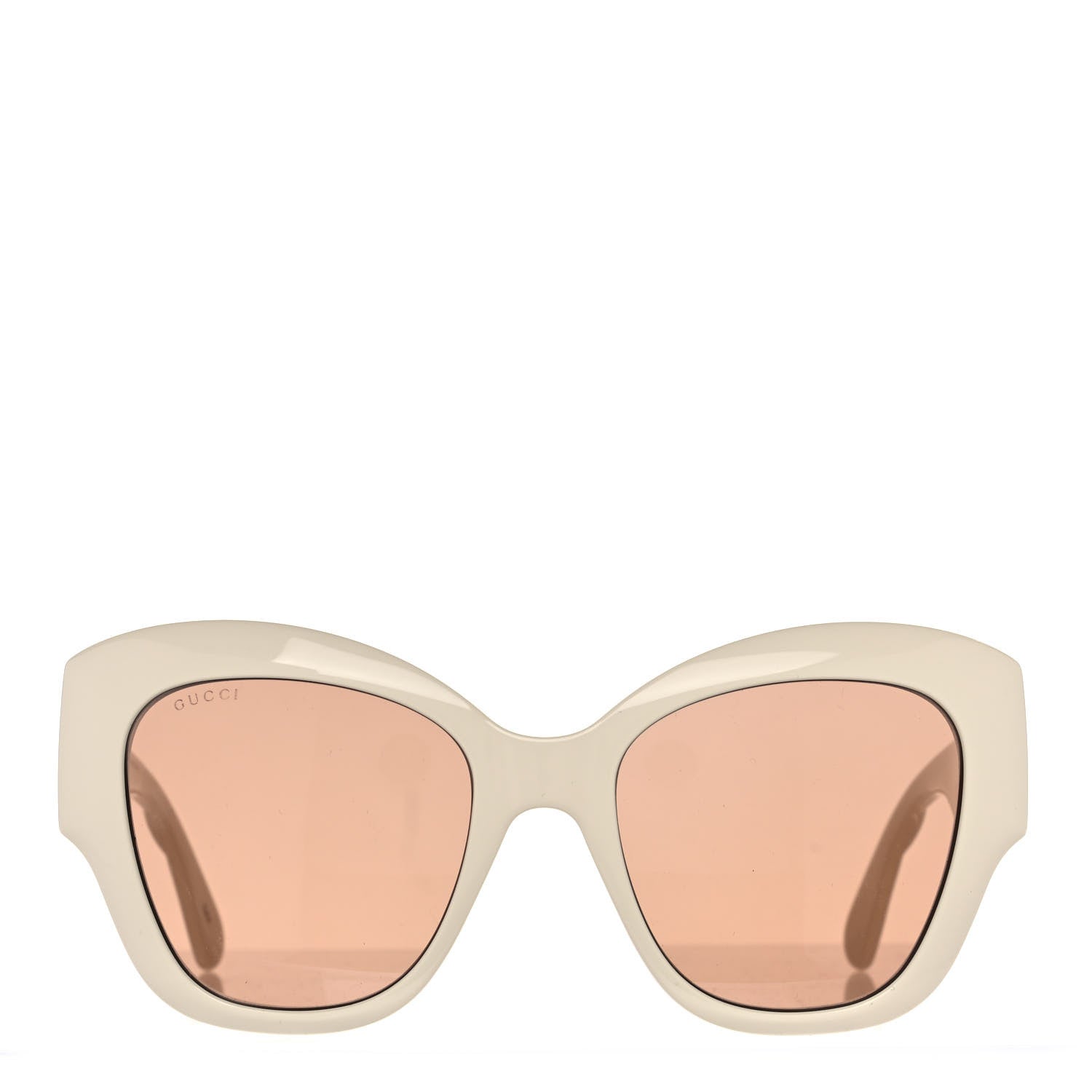 Gucci Acetate GG Butterfly Sunglasses GG0808S Ivory 2 of 8