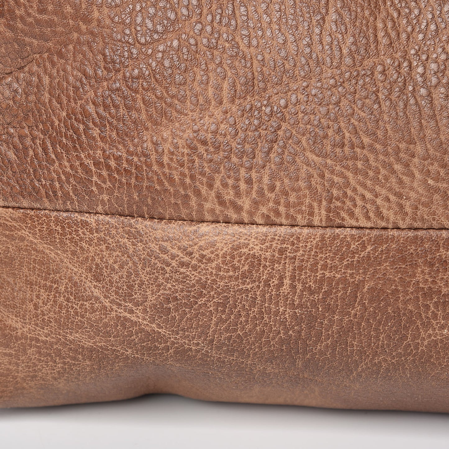 Calfskin Medium Bamboo Bar Shoulder Bag Light Brown