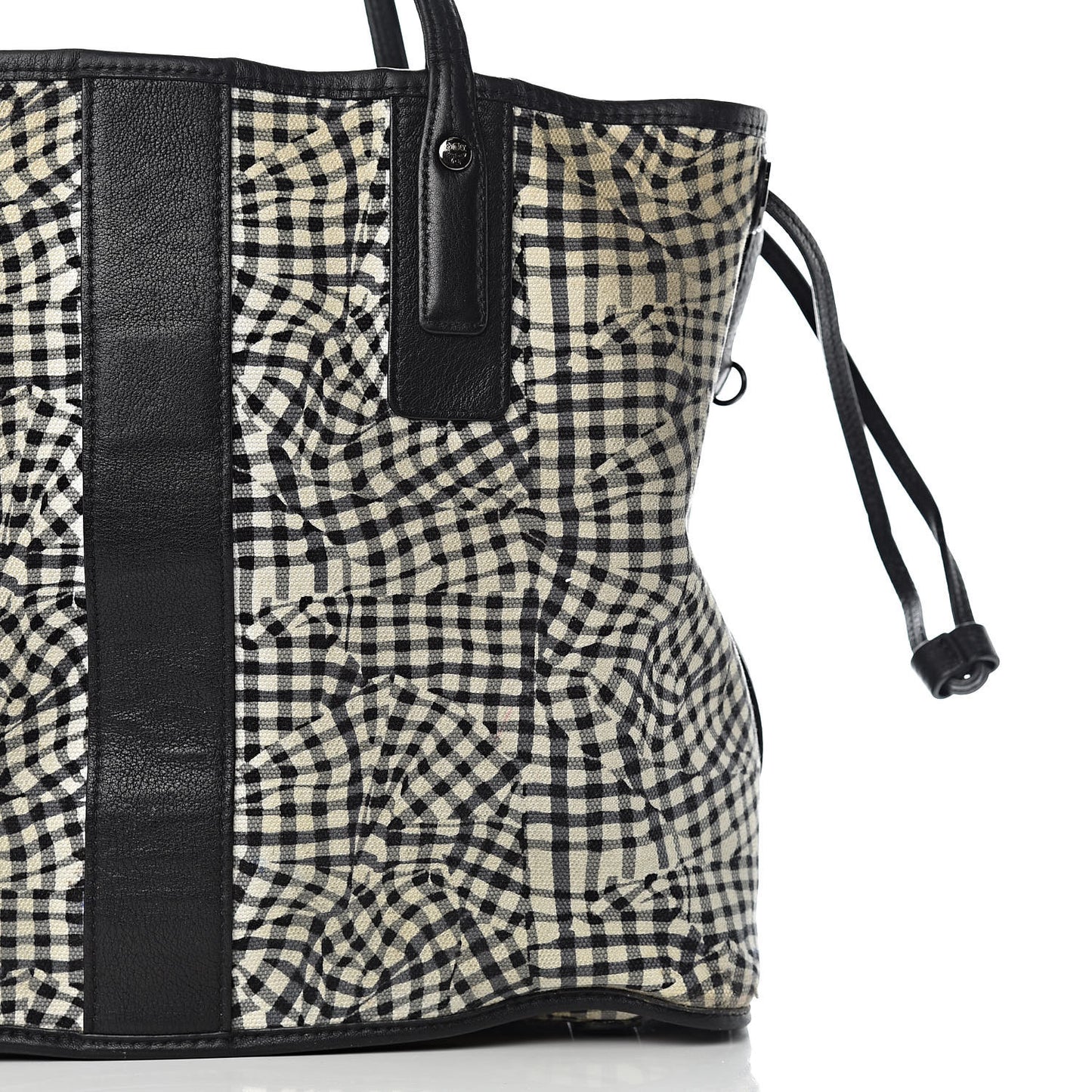 Visetos Medium Liz Reversible Shopper Tote Black