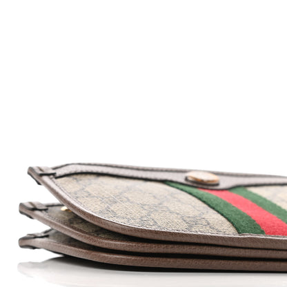 Gucci GG Supreme Monogram Web Ophidia Crossbody Beige New Acero 11 of 12