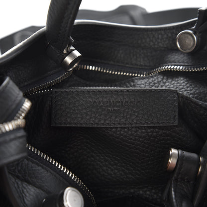 Balenciaga Veau Soyeux Perforated Blackout Hardware S City Gris Fossile 6 of 7