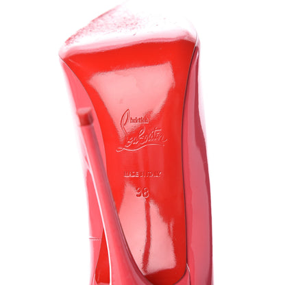 Christian Louboutin Patent So Kate 120 Pumps 38 Begonia 9 of 15