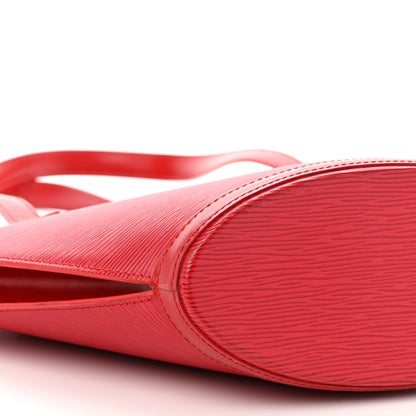 Louis Vuitton Epi Saint Jacques PM Long Straps Red 8 of 10