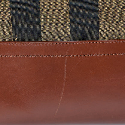 Fendi Pequin Cuoio Vegetale Medium Roll Tote Tobacco Cuoio Miele 13 of 21