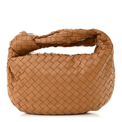 Bottega Veneta Nappa Intrecciato Teen Jodie Hobo Caramel 1 of 10