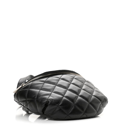 Chanel Calfskin Quilted Waist Belt Bag Black 4 of 10