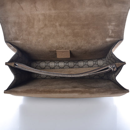 Gucci GG Supreme Monogram Small Dionysus Shoulder Bag Taupe 6 of 9