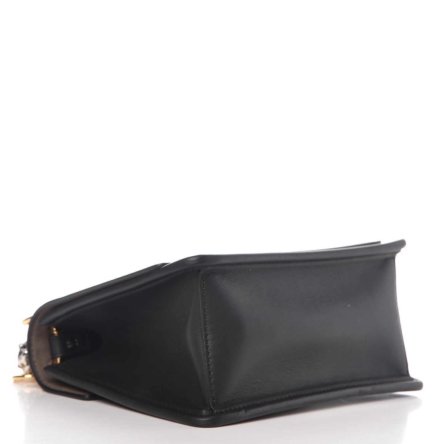 Fendi Vitello Century Opaco F is Fendi Small Kan I Shoulder Bag Black 4 of 7