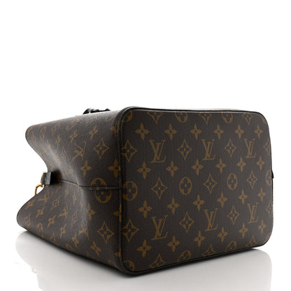 Louis Vuitton Monogram Neonoe MM Black 4 of 10