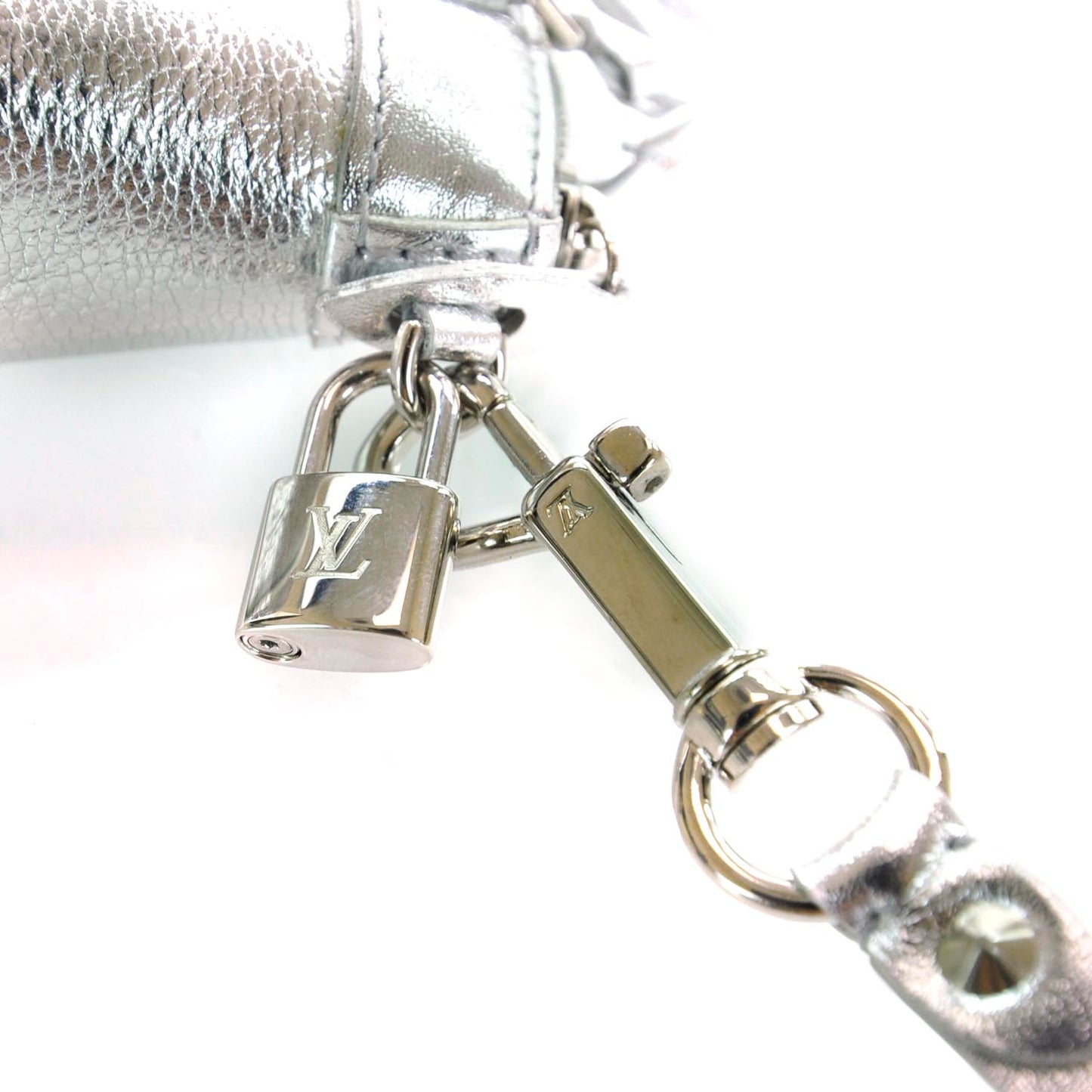 Suhali Mini Lockit Bag Charm Silver