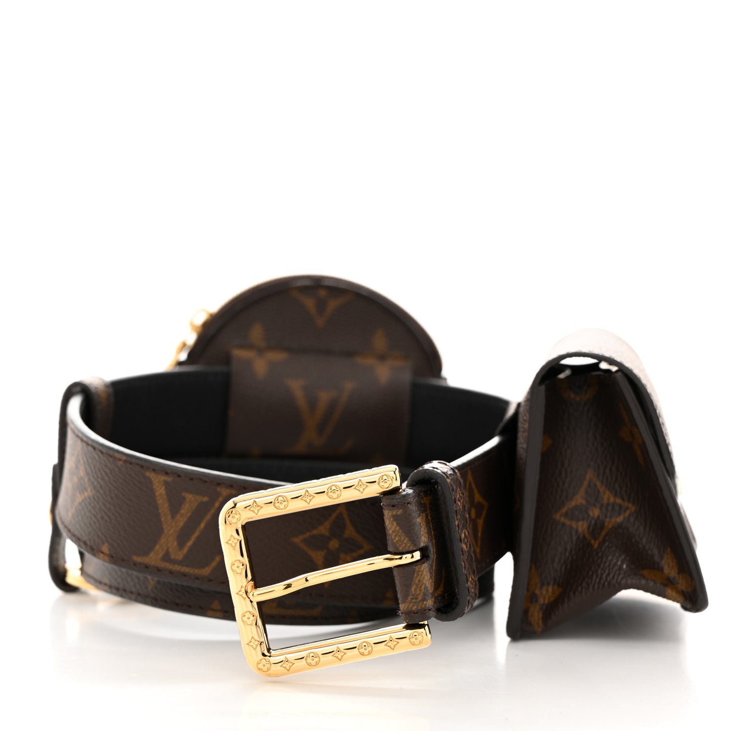 Monogram 30mm Daily Multi Pocket Belt 80 32