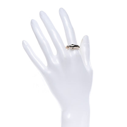 Cartier 18K Pink Gold Tsavorite Onyx Panthere De Ring 56 7.5 2 of 5