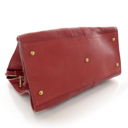 Saint Laurent Sheepskin Large Cabas ChYc Red 4 of 7