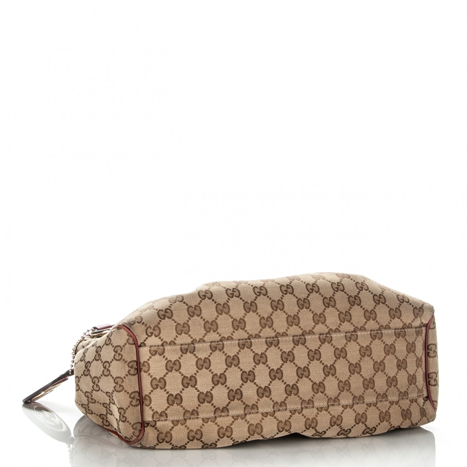 Gucci Monogram Medium Sukey Tote Dark Red 4 of 7
