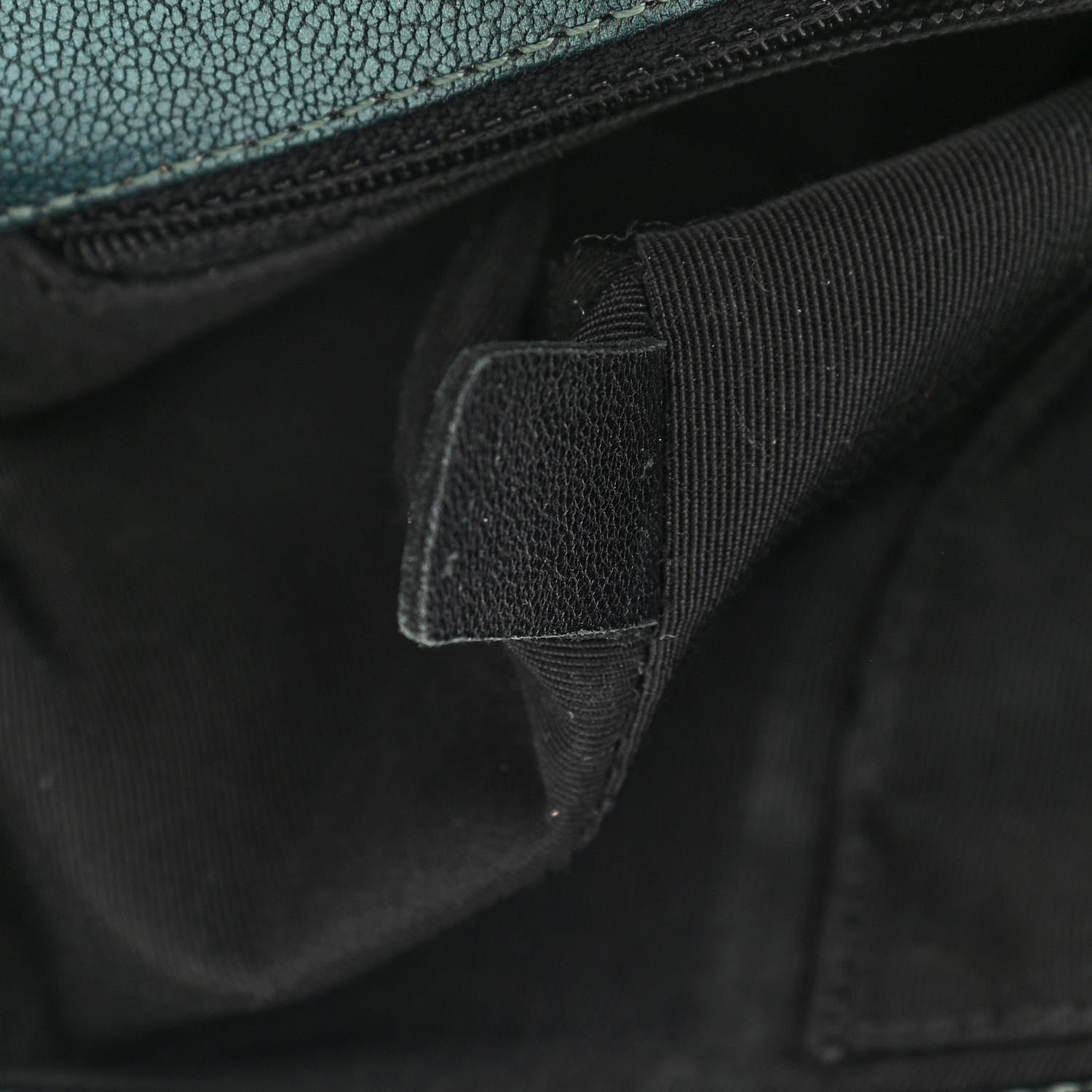 Chanel Iridescent Goatskin Quilted New Medium Boy Flap Green 10 of 10