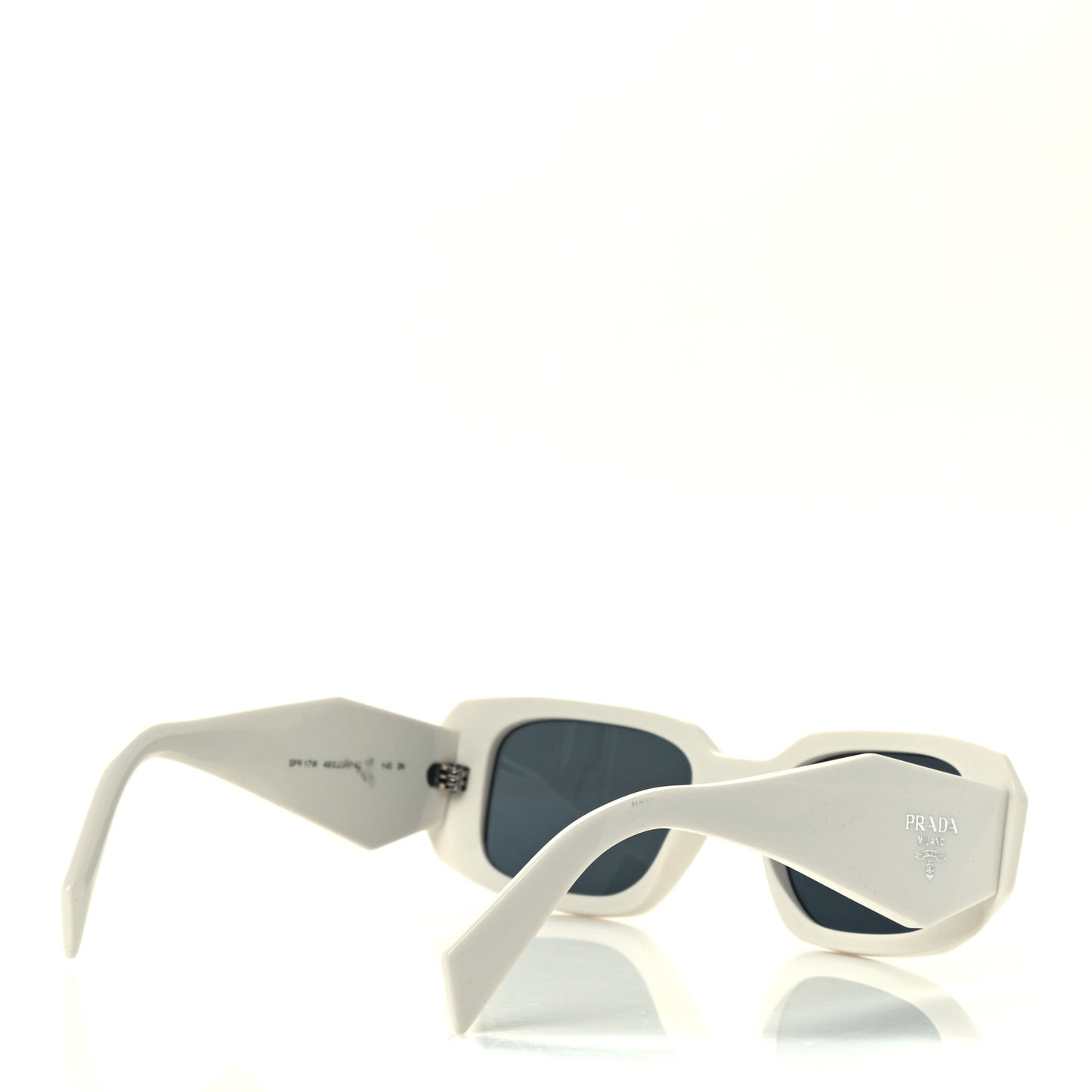 Acetate Symbole Sunglasses SPR 17W White