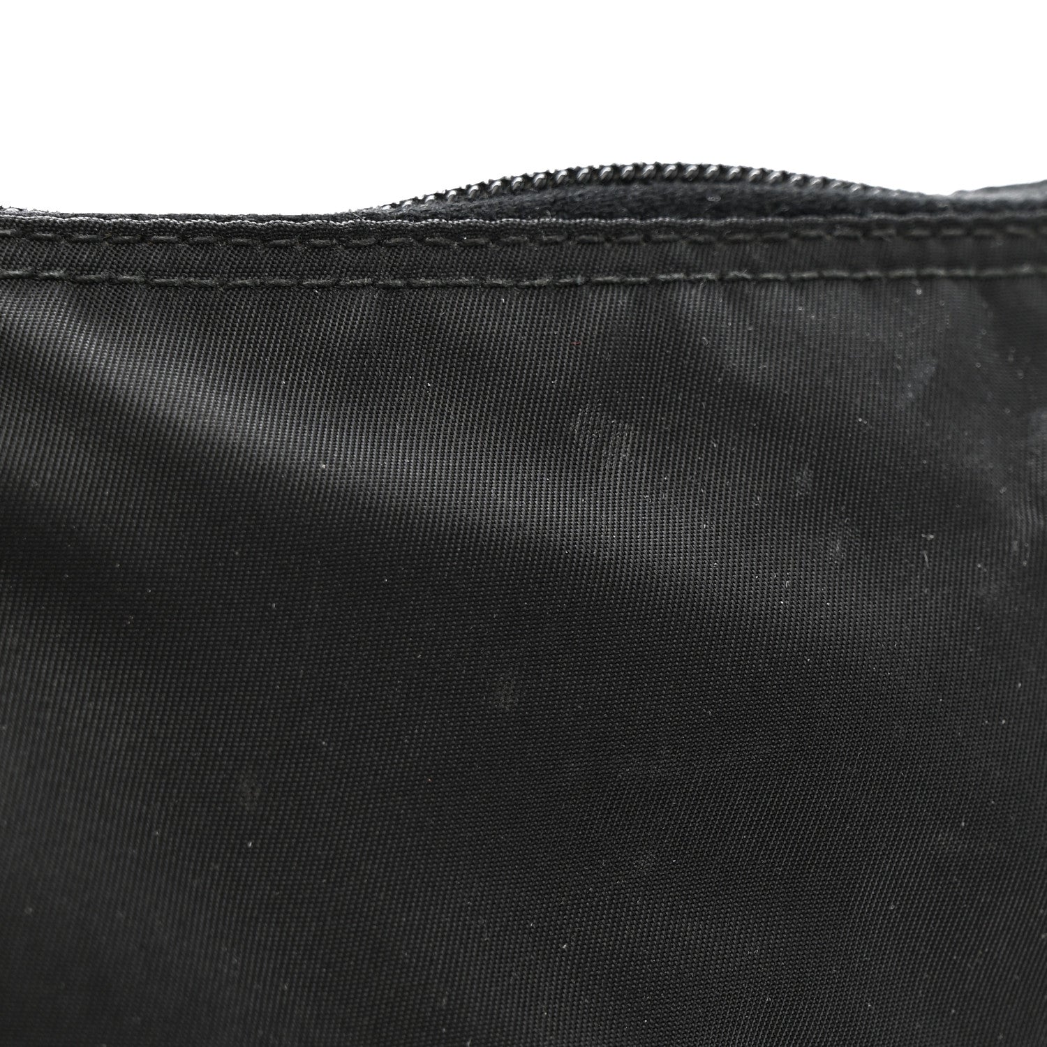 Prada Nylon Flat Messenger Bag Black 11 of 11