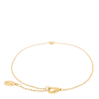Cartier 18K Yellow Gold Diamond XS D'Amour Bracelet 2 of 4