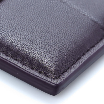 Bottega Veneta Nappa Maxi Intrecciato Zip Wallet Purple 7 of 8